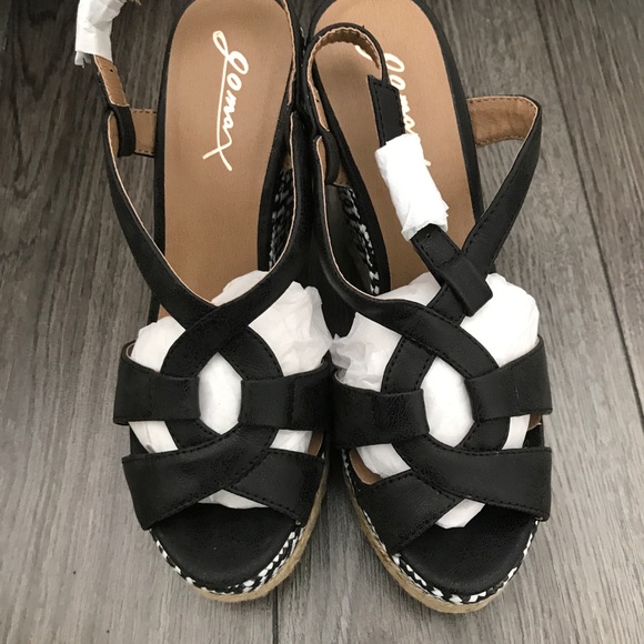 Gomax wedges sandal new size 6 - Picture 2 of 9
